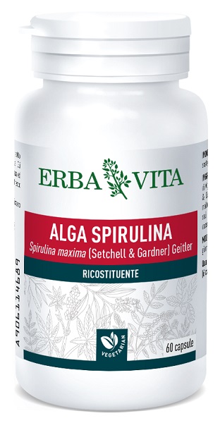 ALGA SPIRULINA 60 CAPSULE 450 MG - Farmasanitas 