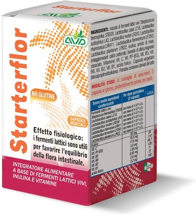 STARTERFLOR 25 CAPSULE - Farmasanitas 