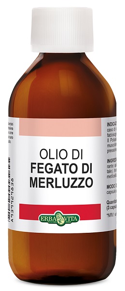 OLIO FEGATO MERLUZZO 100 ML - Farmasanitas 