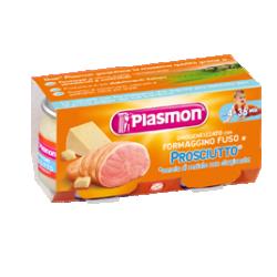 PLASMON OMOGENEIZZATO FORMAGGIO/PROSCIUTTO 80 G X 2 PEZZI - Farmasanitas 