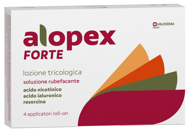 ALOPEX FORTE LOZIONE RUBEFACENTE 4 ROLL ON 40 ML - Farmasanitas 