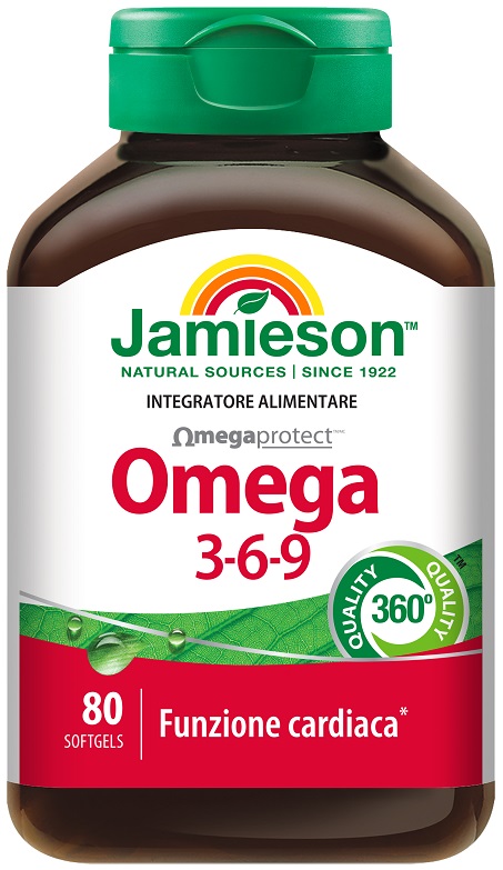 JAMIESON OMEGA 3-6-9 80 SOFTGELS - Farmasanitas 