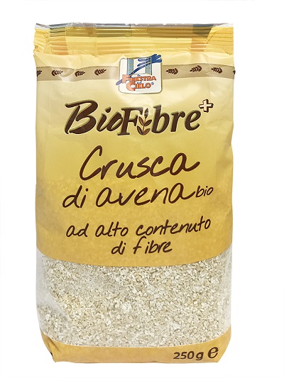 FSC BIOFIBRE+ CRUSCA DI AVENA BIO AD ALTO CONTENUTO DI FIBRA 250 G - Farmasanitas 