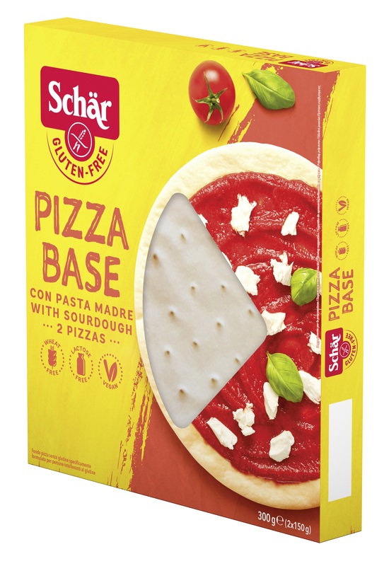 SCHAR PIZZA BASE SENZA LATTOSIO 2 PEZZI DA 150 G - Farmasanitas 