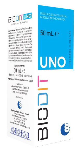 BIODIT UNO SOLUZIONE IDROALCOLICA 50 ML - Farmasanitas 