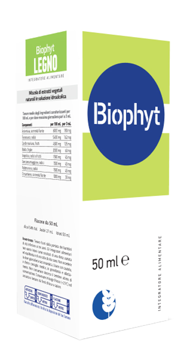 BIOPHYT LEGNO 50 ML SOLUZIONE IDROALCOLICA - Farmasanitas 