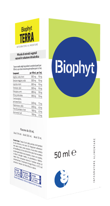 BIOPHYT TERRA 50 ML SOLUZIONE IDROALCOLICA - Farmasanitas 