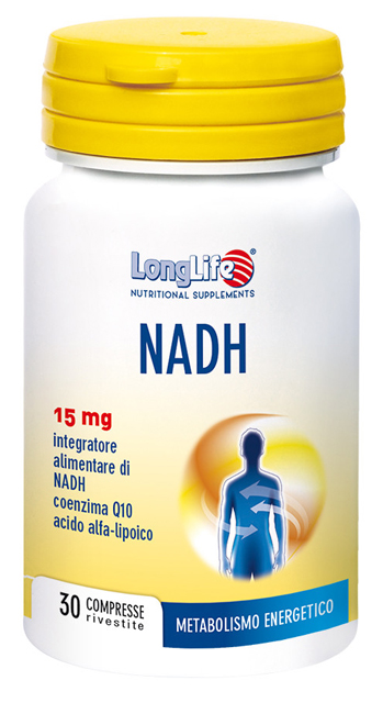 LONGLIFE NADH CON Q10 30 COMPRESSE - Farmasanitas 
