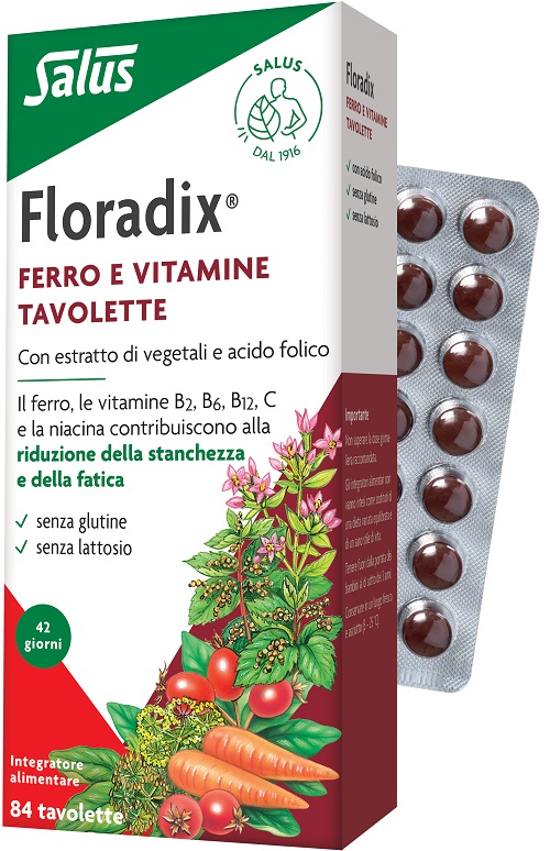 FLORADIX 84 TAVOLETTE - Farmasanitas 