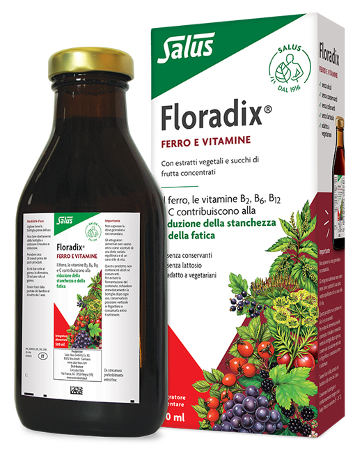 FLORADIX FERRO E VITAMINE 500 ML - Farmasanitas 