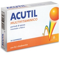 ACUTIL MULTIVITAMINICO 30 COMPRESSE - Farmasanitas 