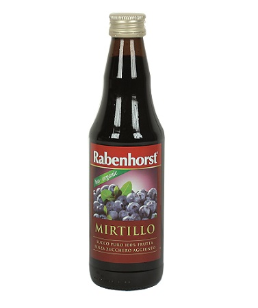 RABENHORST SUCCO MIRTILLO NERO BIO 330 ML - Farmasanitas 