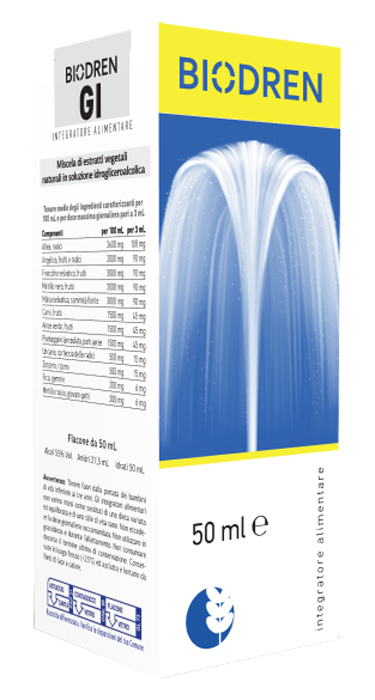 BIODREN GI SOLUZIONE IDROALCOLICA 50 ML - Farmasanitas 