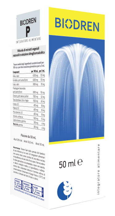 BIODREN P SOLUZIONE IDROALCOLICA 50 ML - Farmasanitas 