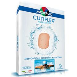 MEDICAZIONE AUTOADESIVA TRASPARENTE IMPERMEABILE MASTER-AID CUTIFLEXMED 10X12 CM 5 PEZZI - Farmasanitas 