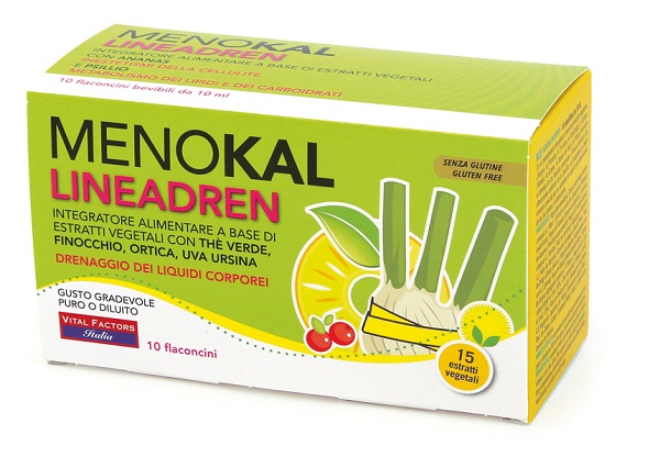 MENOKAL LINEADREN 10 FLACONCINI 10 ML - Farmasanitas 