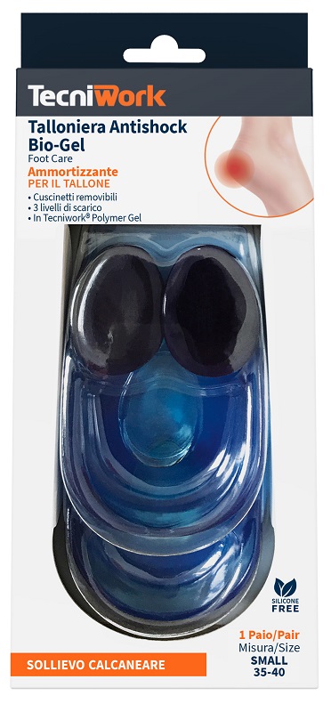 BIOGEL TALLONIERA GEL CON FORO SMALL 1 PEZZO - Farmasanitas 