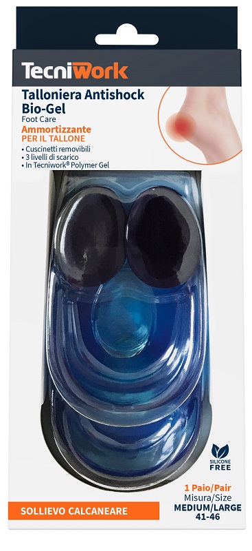 BIOGEL TALLONIERA GEL CON FORO MEDIUM/LARGE 1 PEZZO - Farmasanitas 
