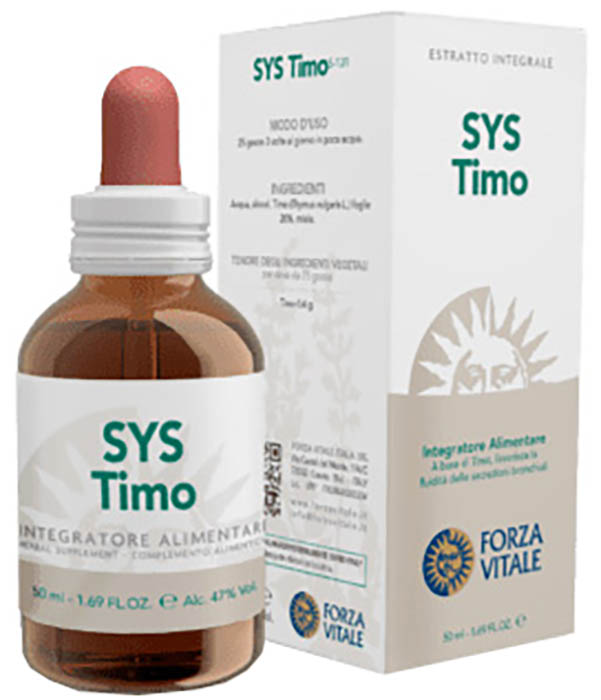 SYS TIMO VOLGARE GOCCE 50 ML PROFESSIONAL - Farmasanitas 