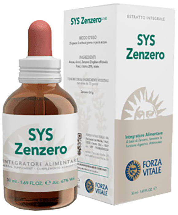 SYS ZENZERO GOCCE 50 ML - Farmasanitas 