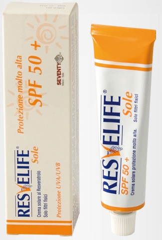 RESVELIFE SOLE TOT CREMA SPF50 30 ML - Farmasanitas 
