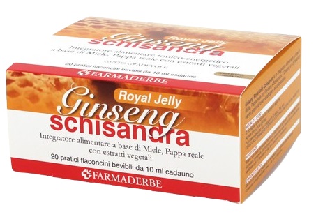 GINSENG ROYAL JELLY SCHIN 20 FIALE - Farmasanitas 
