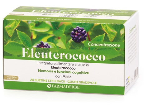 ELEUTEROCOCCO 20 STICK DA 10 ML - Farmasanitas 