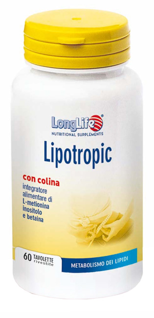 LONGLIFE LIPOTROPIC 60 TAVOLETTE RIVESTITE DA 1,5 G - Farmasanitas 