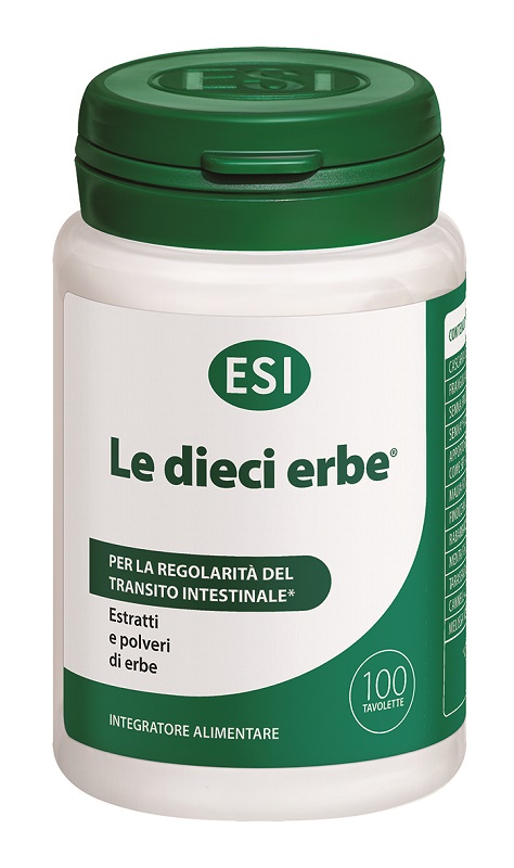 ESI LE DIECI ERBE 100 TAVOLETTE - Farmasanitas 