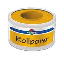 CEROTTO IN ROCCHETTO MASTER-AID ROLLPORE TESSUTO NON TESSUTO 5X2,5 - Farmasanitas 