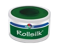 CEROTTO IN ROCCHETTO MASTER-AID ROLLSILK SETA 5X2,50 - Farmasanitas 