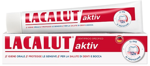 LACALUT AKTIV DENTIFRICIO 75 ML - Farmasanitas 
