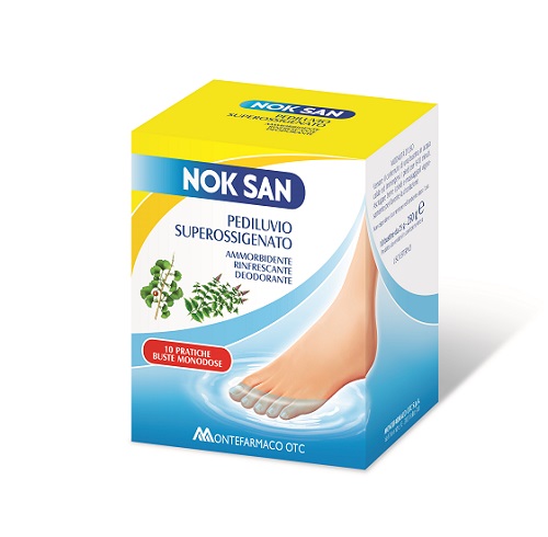 NOK SAN PEDILUVIO SUPEROSSIGENATO 25 G - Farmasanitas 