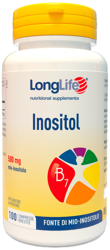LONGLIFE INOSITOL 100 COMPRESSE RIVESTITE - Farmasanitas 