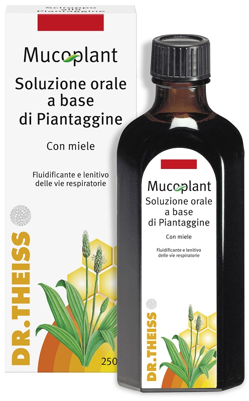 THEISS MUCOPLANT PIANTAGGINE 250 ML - Farmasanitas 