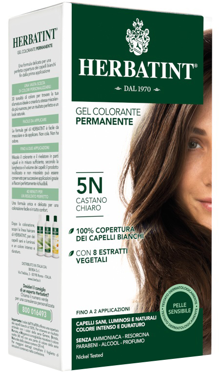 HERBATINT 5N CASTANO CHIARO 150 ML - Farmasanitas 