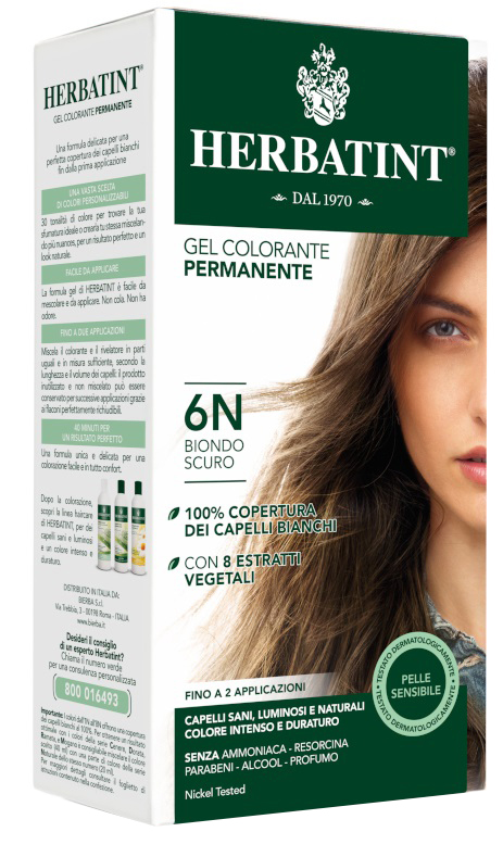 HERBATINT 6N BIONDO SCURO 150 ML - Farmasanitas 