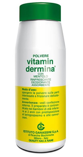 VITAMINDERMINA POLVERE MENT 100 G - Farmasanitas 