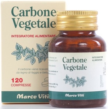 CARBONE VEGETALE 40 COMPRESSE - Farmasanitas 