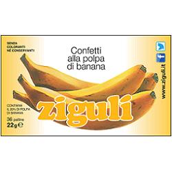ZIGULI BANANA 36 PALLINE 22 G - Farmasanitas 