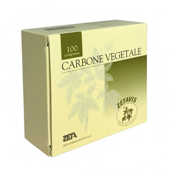 ZETAVIS CARBONE VEGETALE 40 COMPRESSE - Farmasanitas 