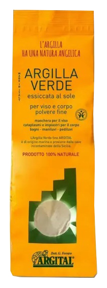 ARGILLA VERDE FINE 1000 G - Farmasanitas 