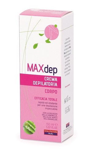 MAX DEP CREMA DEPILATORIA CORPO 150 ML - Farmasanitas 
