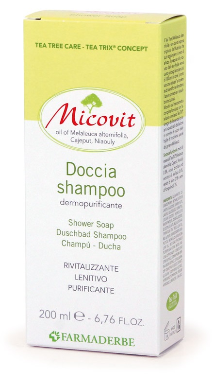 MICOVIT DOCCIA SHAMPOO 200 ML - Farmasanitas 