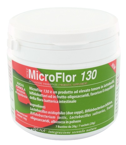 MICROFLOR 130 7 BUSTINE X 20 G - Farmasanitas 