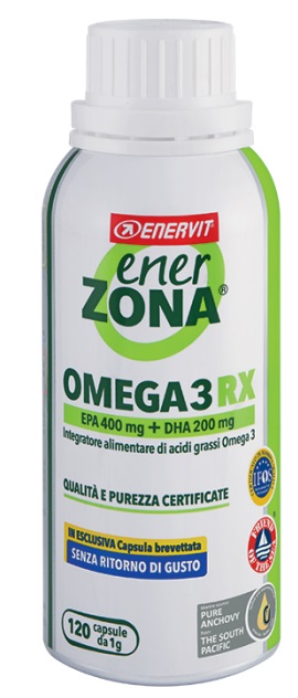 ENERZONA OMEGA 3 RX 120 CAPSULE - Farmasanitas 