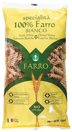 PASTA 100% FARRO BIANCA FUSILLI 500 G - Farmasanitas 