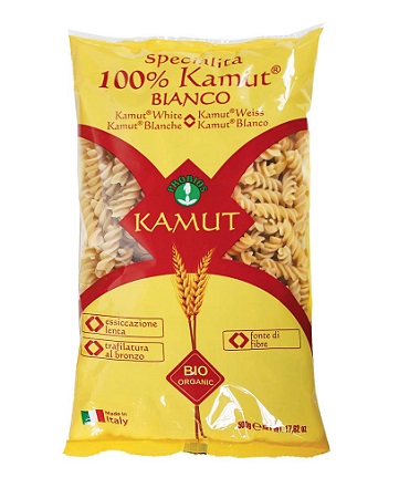 PASTA 100% KAMUT BIANCA FUSILLI ELICHE 500 G - Farmasanitas 