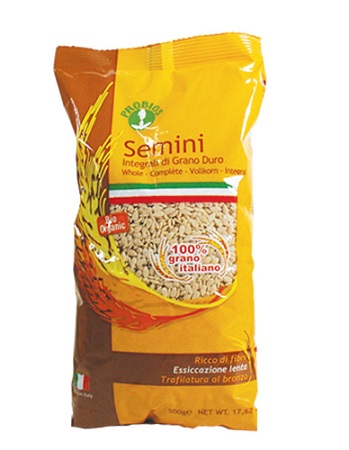 PASTA DI FRUMENTO INTEGRALE SEMINI PASTINA PER MINESTRA 500 G - Farmasanitas 