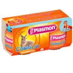 PLASMON OMOGENEIZZATO CONIGLIO 4 X 80 G - Farmasanitas 